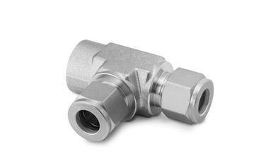 Stainless Steel Female Run Tee NPT FRTN Stainless Steel Female Run Tee NPT FRTN